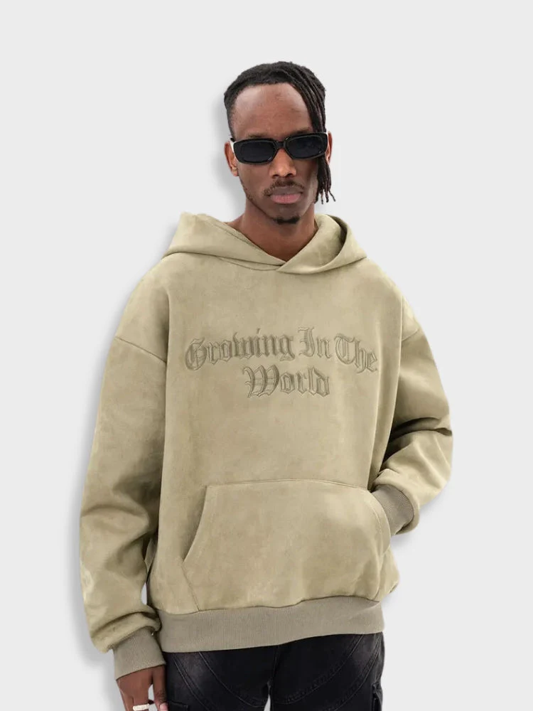 Vintage Hoodie - Growing in the World - Image 3