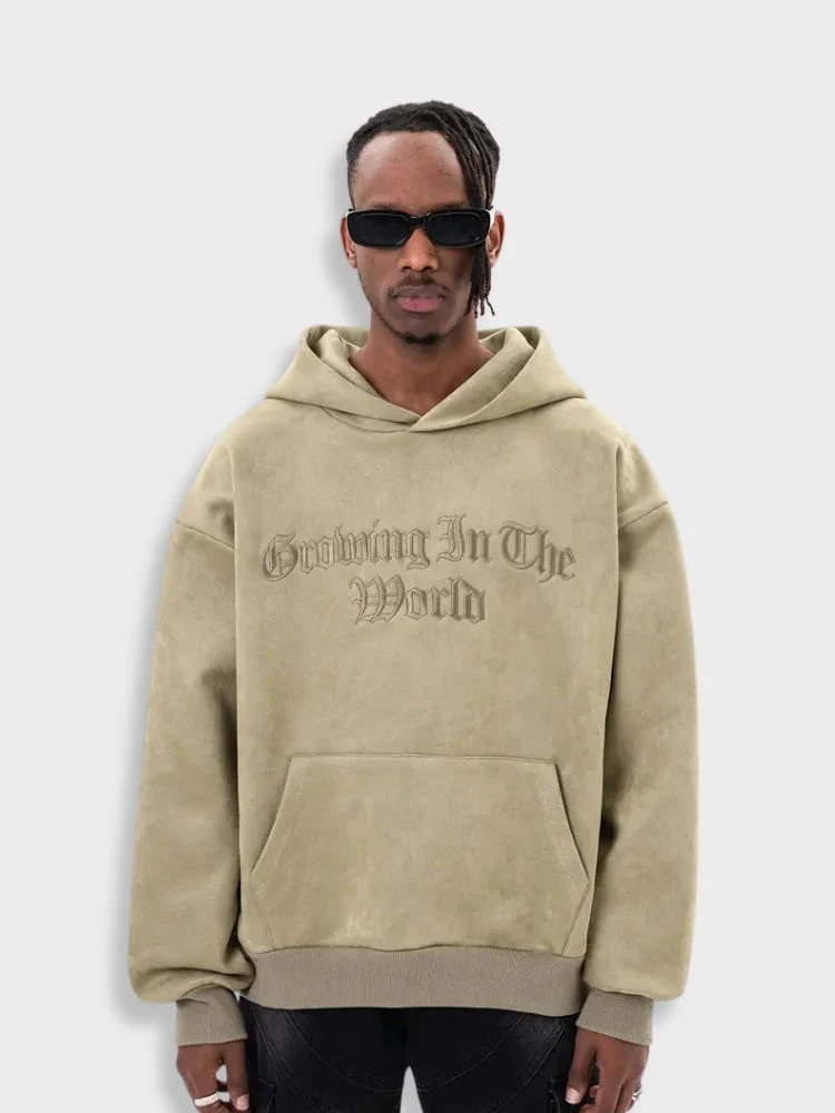 Vintage Hoodie - Growing in the World - Image 5