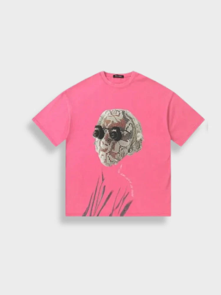 Vintage Lace Mask Tee - Image 15