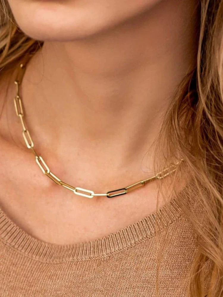 Vintage Paperclip Necklace - Image 3