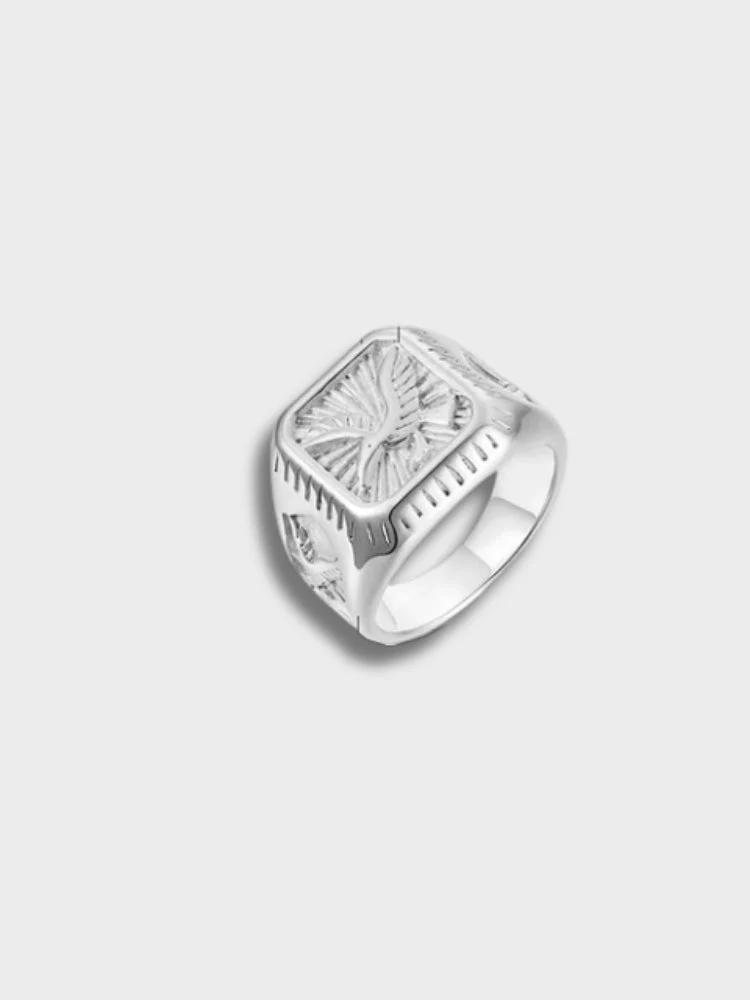Vintage Ring - Albanian Eagle - Image 2