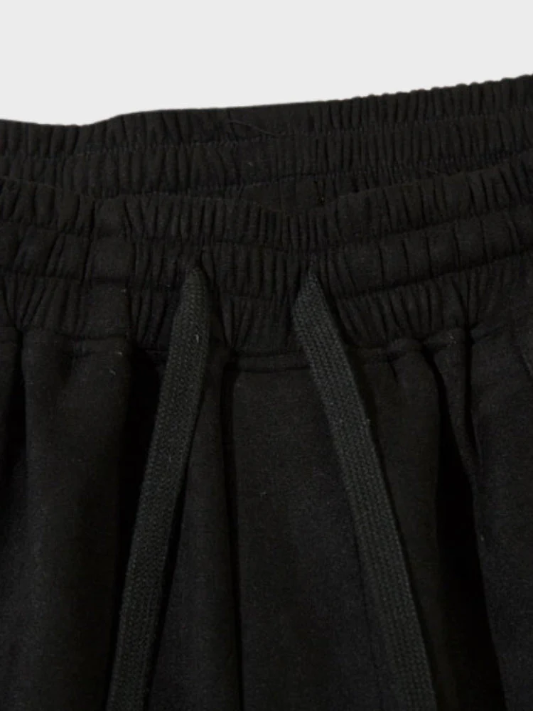 Vintage Suede Streetwear Shorts - Image 5