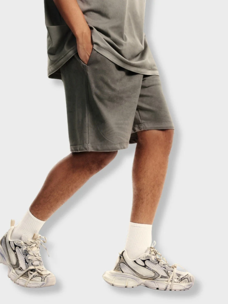 Washed Shorts 280g Cotton - Image 6