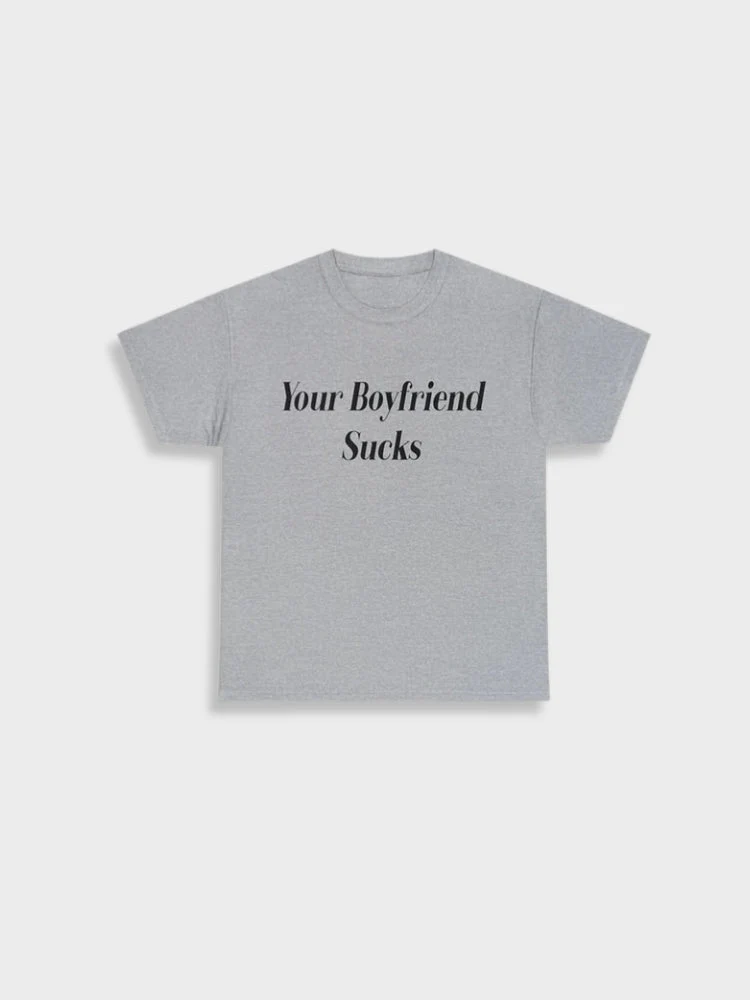 Your Boyfriend Sucks Vintage Tee - Image 4