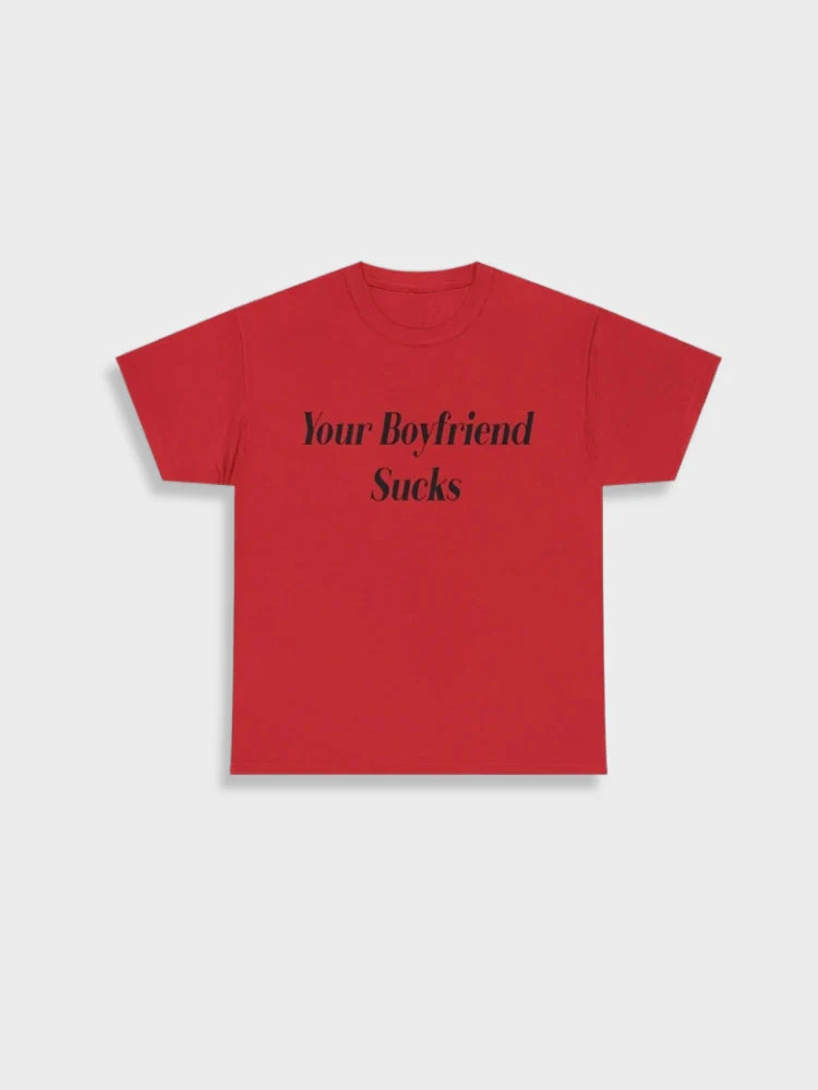 Your Boyfriend Sucks Vintage Tee - Image 6